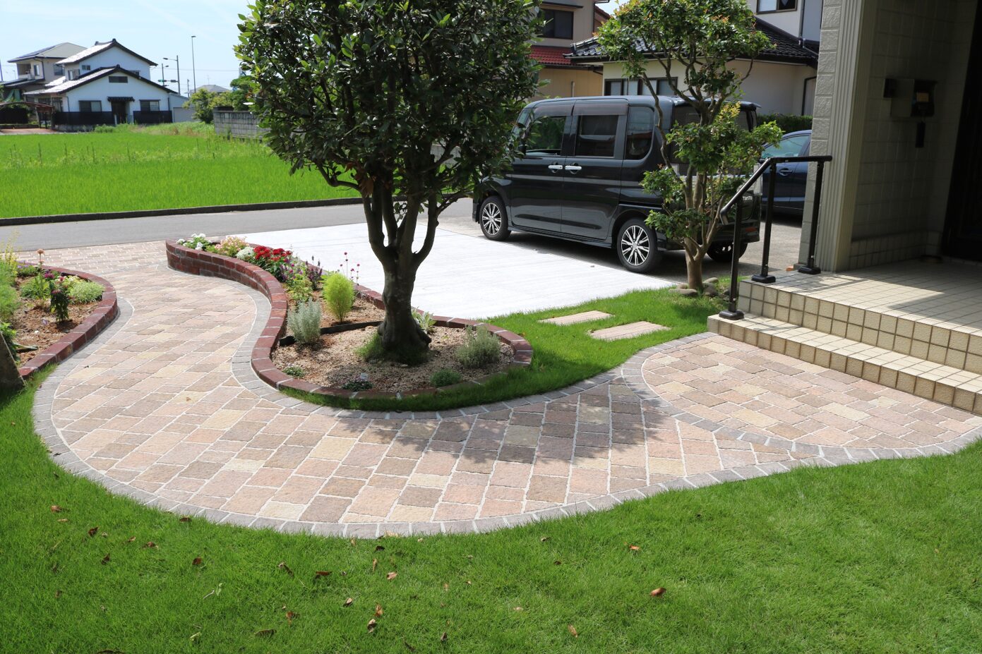 安来市 外構リフォーム 施工前後の比較写真