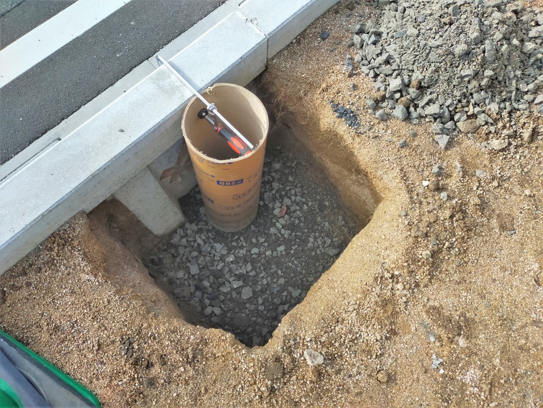 安来市で施工した目隠しフェンス事例