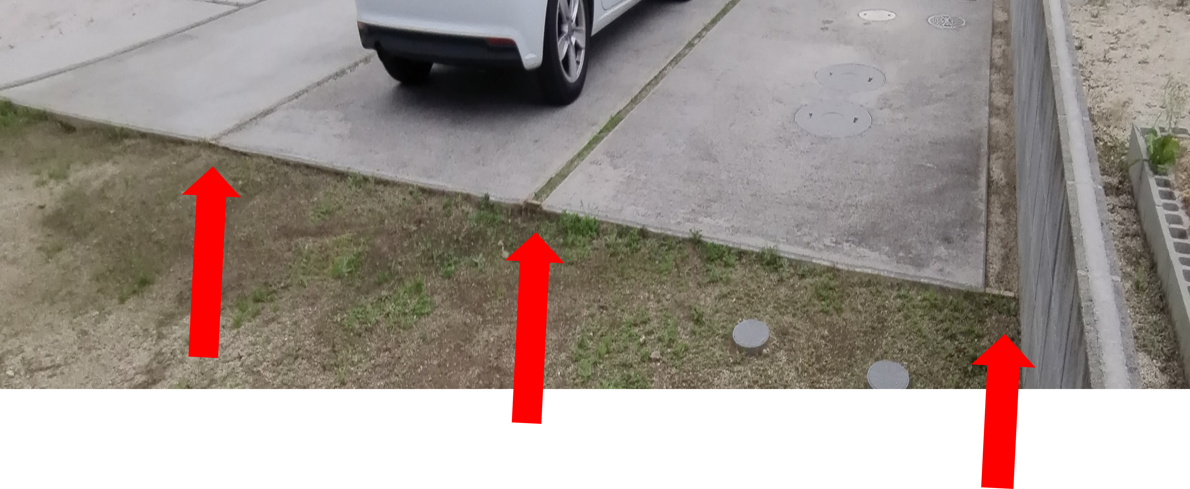 安来市 外構リフォーム 水道まわりの改善前の様子